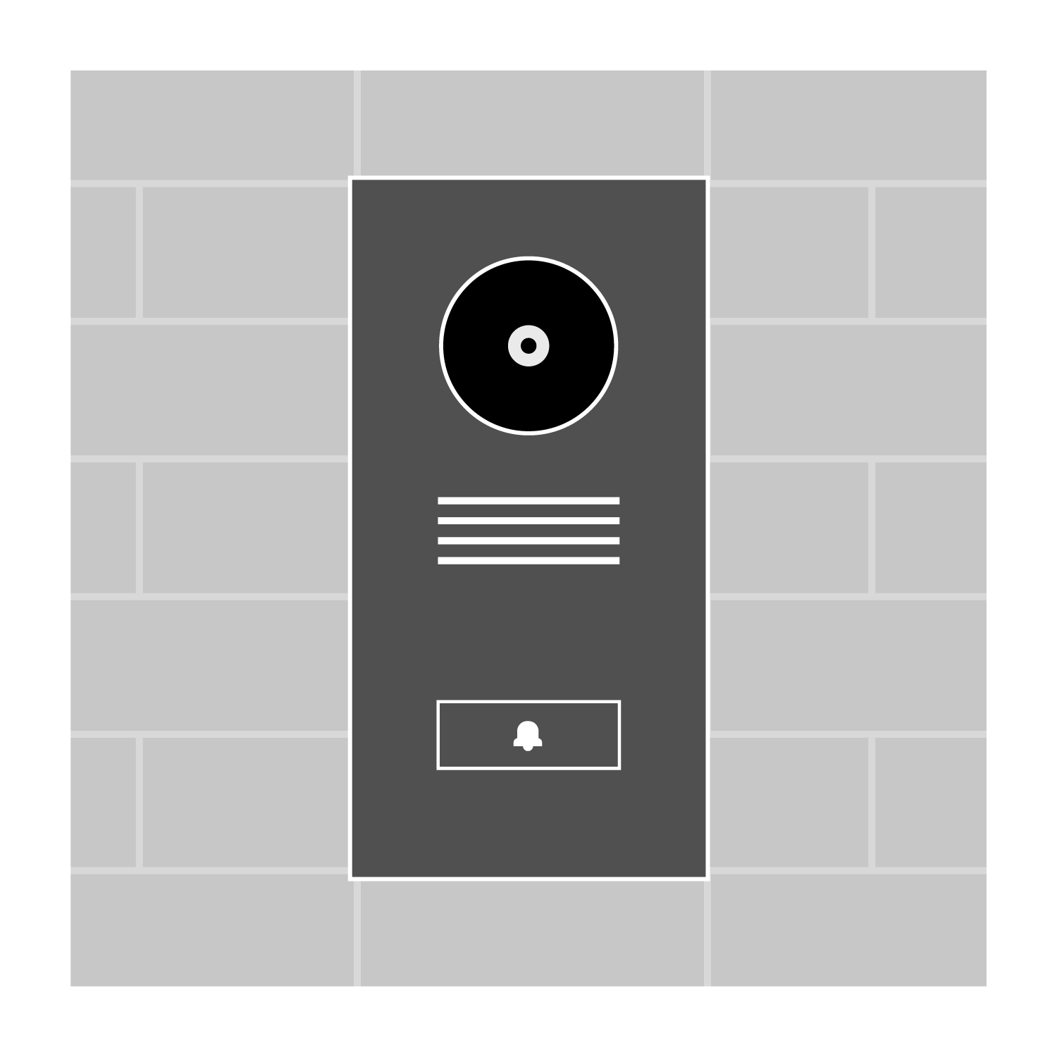  Türsprechanlage Aufputz