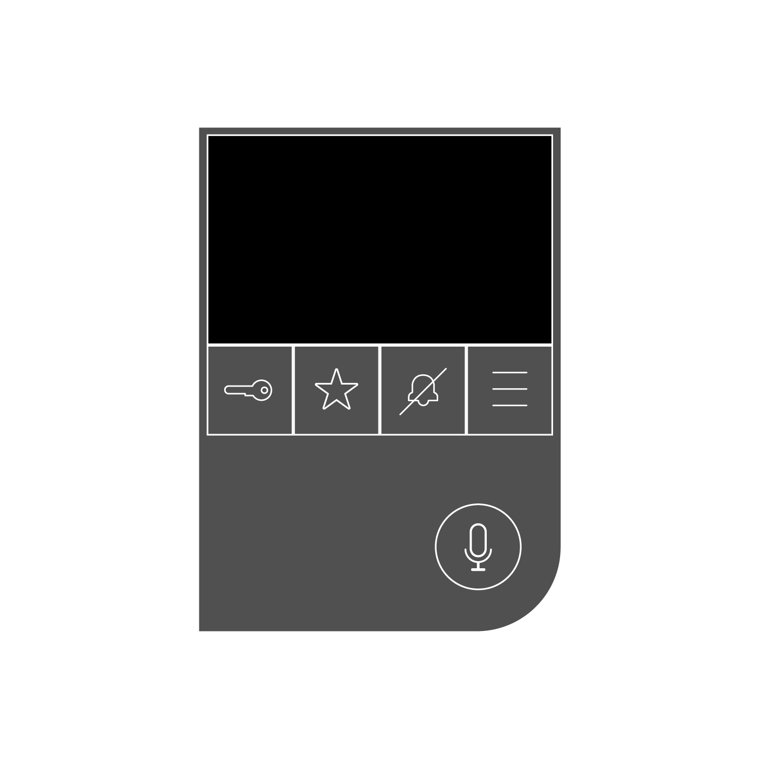  IP Video Innenstation A1101 Smart-On HomeTalk