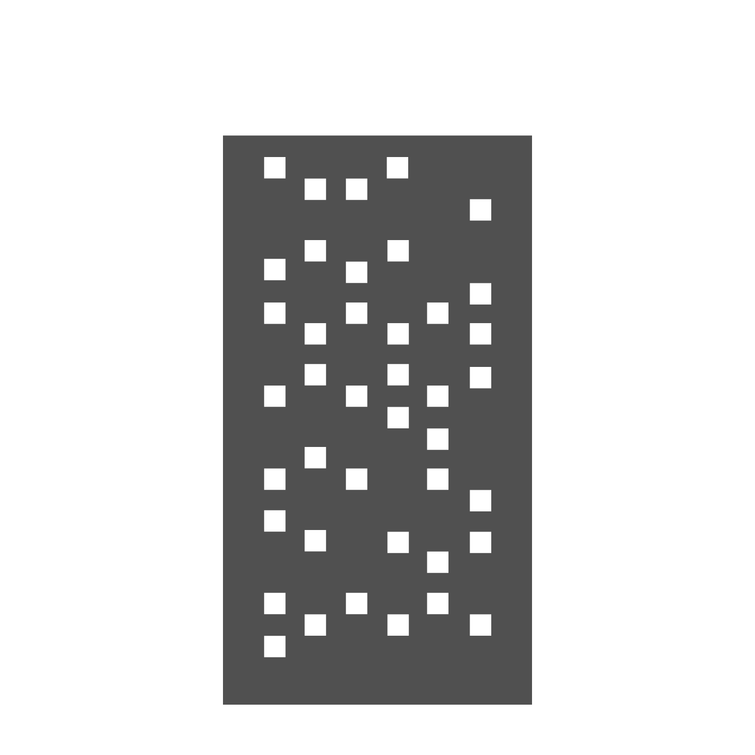  Cortenstahl Sichtschutz