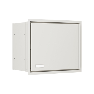 Einbaubriefkasten Stockholm in Weiß