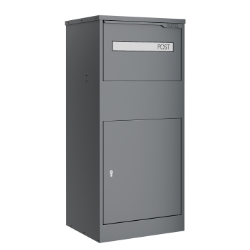 Paketbriefkasten Paul in Anthrazit