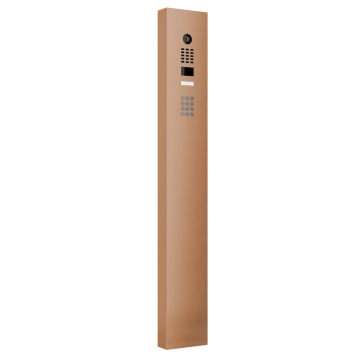 Gegensprechanlage mit Standfuß Smart Doorbird D1101KV mit Keypad Modul in Bronze-Optik
