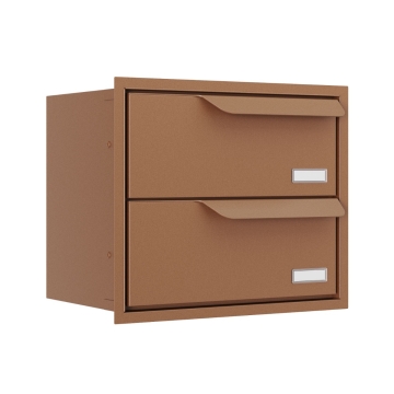 Einbaubriefkasten Eindhoven for Two in Rost