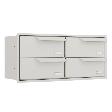 Einbaubriefkasten Eindhoven for Four in Weiß