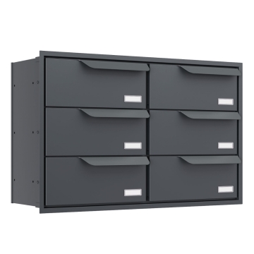 Einbaubriefkasten Eindhoven for Six in Anthrazit