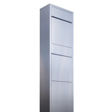 Briefkastenanlage Big Box for Two Edelstahl