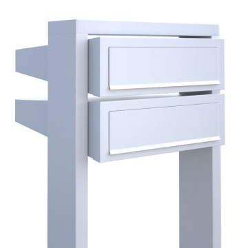 Briefkastenanlage Stairs for Two Weiß