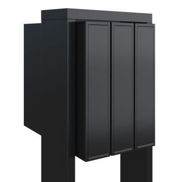 Briefkastenanlage Flag for Three Schwarz