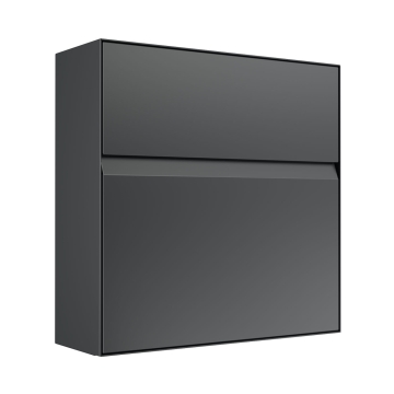 Briefkasten Valencia in Anthrazit