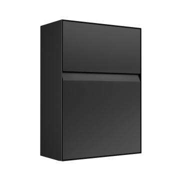 Briefkasten Leon in Schwarz