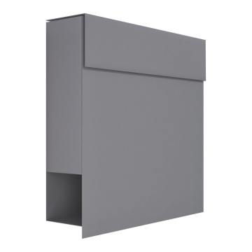 Briefkasten Manhattan Grau Metallic