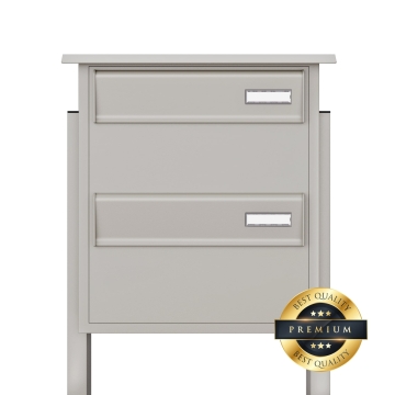 Briefkastenanlage Tesoro for Two in Weiß