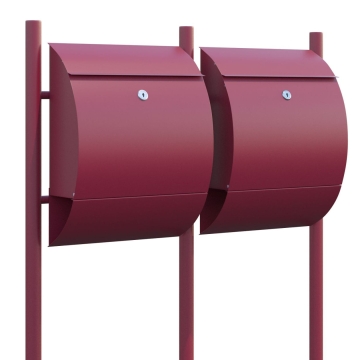 Briefkastenanlage Sunshine for Two Rot