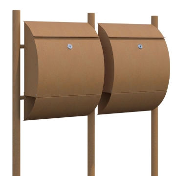 Briefkastenanlage Sunshine for Two Rost