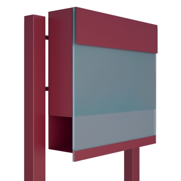 Standbriefkasten Manhattan Special Blue Rot