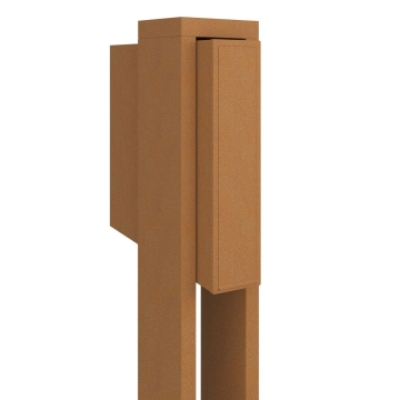 Standbriefkasten Flag Rost