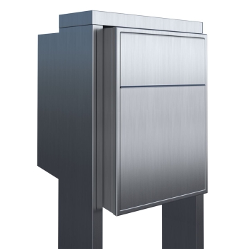 Standbriefkasten Big Flag Edelstahl