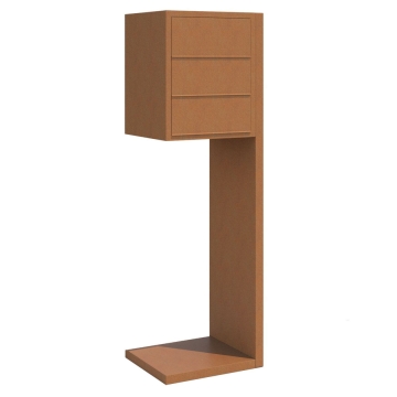 Briefkastenanlage Hermes for Three Rost