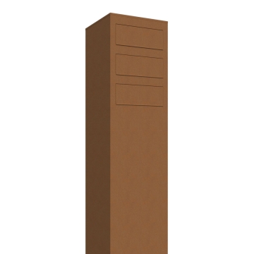 Briefkastenanlage Monolith for Three Rost