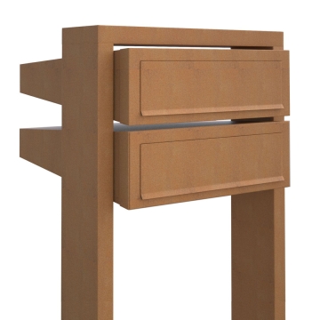 Briefkastenanlage Stairs for Two Rost