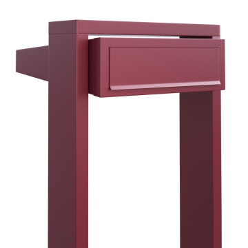 Standbriefkasten Stairs Rot
