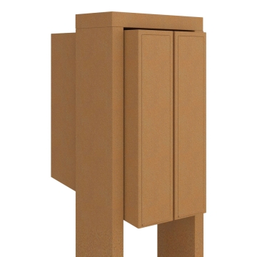 Briefkastenanlage Flag for Two Rost