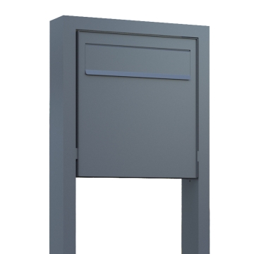 Zaunbriefkasten Latina Stand in Anthrazit