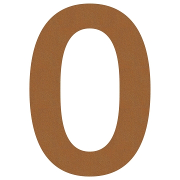 Hausnummer ''0'' Rost