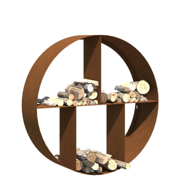 Holzlager Holzhalter Kaminholzunterstand Bore