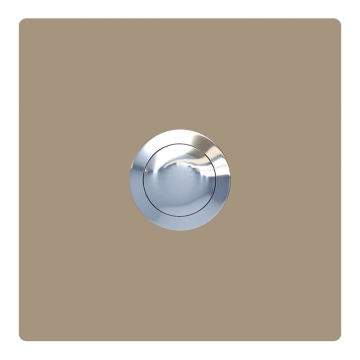 Türklingel Quadrat Beige