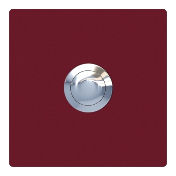 Türklingel Quadrat Rot