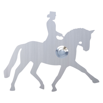 Türklingel Dressurpferd Edelstahl