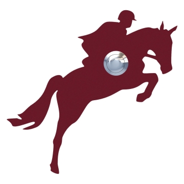 Türklingel Springpferd Rot