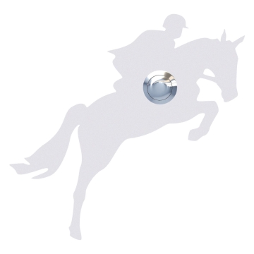 Türklingel Springpferd Weiß