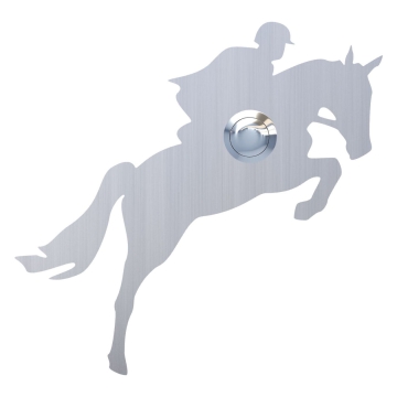 Türklingel Springpferd Edelstahl