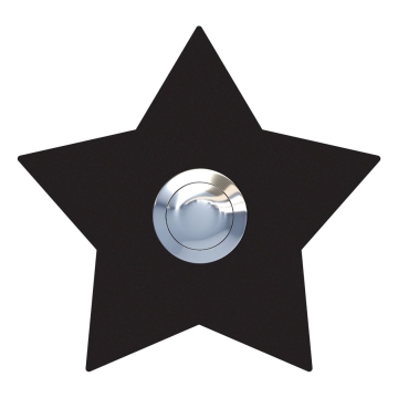 Türklingel Stern Schwarz