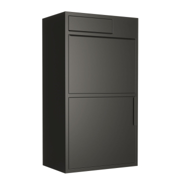 Paketbox Wide in Schwarz