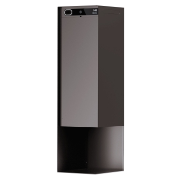 Smart Paketbriefkasten Custo - Grau - Braun