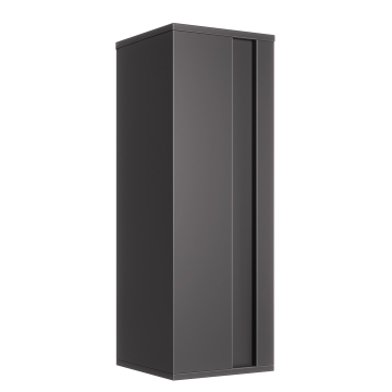 Paketbox Bozen Schwarz | rückseitige Entnahme