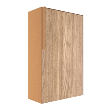 Briefkasten Faro Rost mit Holzdekor-Front