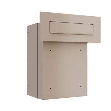 Mauerdurchwurf- Briefkasten Dante in Beige