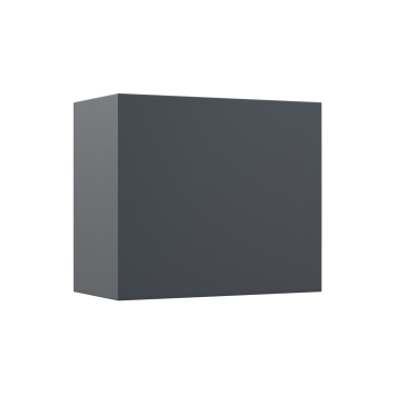 Wandleuchte "Maxi Quarto" in Anthrazit