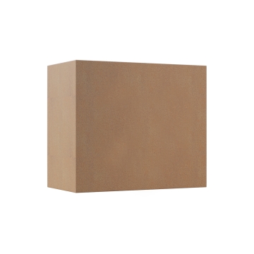 Wandleuchte "Maxi Quarto" in Rost