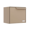Briefkasten mit Paketfach Amsterdam in Beige