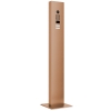 Gegensprechanlage mit Standfuß inklusive Bodenplatte Smart for Two Doorbird D1102V  in Bronze-Optik