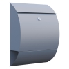 Briefkasten Sunshine Grau Metallic