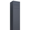 Briefkastenanlage Monolith for Two Anthrazit