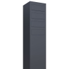 Briefkastenanlage Monolith for Four Anthrazit