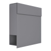 Briefkasten Manhattan Grau Metallic