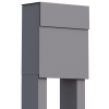 Standbriefkasten Alto Grau Metallic